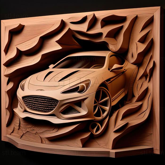 3D модель Hyundai Genesis Coupe (STL)